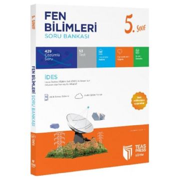 Teas Press Yayınları 5. Sınıf İdes Fen Bilimleri Soru Bankası