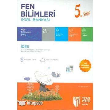 Teas Press Yayınları 5. Sınıf İdes Fen Bilimleri Soru Bankası