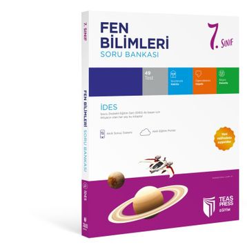 Teas Press Yayınları 7. Sınıf İdes Fen Bilimleri Soru Bankası