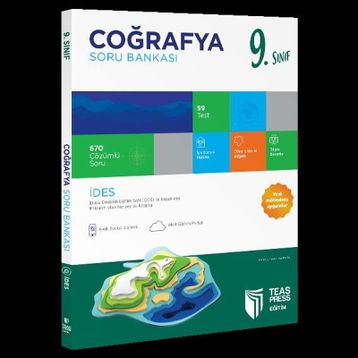 Teas Press Yayınları 9. Sınıf İdes Coğrafya Soru Bankası