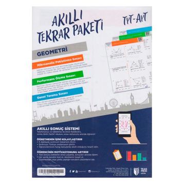 Teas Press Yayınları TYT AYT Geometri Akıllı Tekrar Paketleri