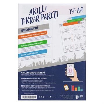 Teas Press Yayınları TYT AYT Geometri Akıllı Tekrar Paketleri