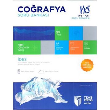 Teas Press Yayınları TYT AYT İdes Coğrafya Soru Bankası