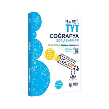 Teas Press Yayınları TYT Teaskop Yeni Nesil Coğrafya Soru Bankası