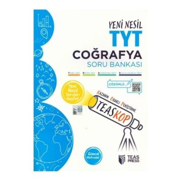 Teas Press Yayınları TYT Teaskop Yeni Nesil Coğrafya Soru Bankası