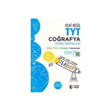 Teas Press Yayınları TYT Teaskop Yeni Nesil Coğrafya Soru Bankası