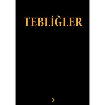 Tebliğler - Emrah Eryılmaz