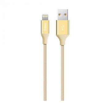 Tec 2DK16A Altın Alumicable iPhone Şarj Kablosu