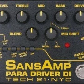 Tech 21 Pmdıv2 Para Driver Dı V.2 Gitar Pedalı