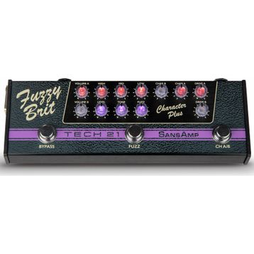 Tech CPSFB 21 SansAmp Character Plus Fuzzy Brit Gitar Pedalı