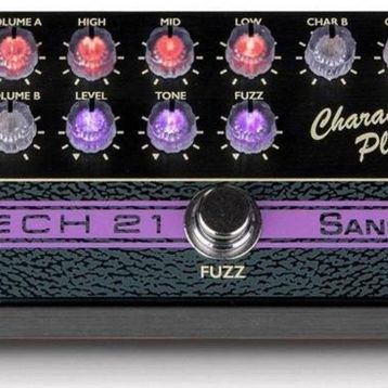 Tech CPSFB 21 SansAmp Character Plus Fuzzy Brit Gitar Pedalı