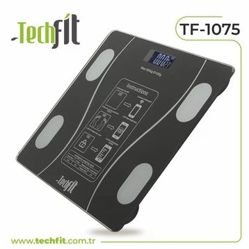 Techfit TF-1075 Dijital Yağ Ölçer Fonksiyonlu Akıllı Baskül