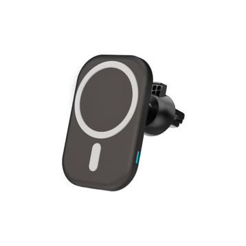 Techmaster 15w iPhone 12 13 14 Pro Max Mini Magsafe Kablosuz Araç Şarj Aleti