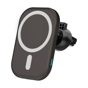 Techmaster 15w iPhone 12 13 14 Pro Max Mini Magsafe Kablosuz Araç Şarj Aleti