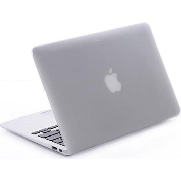 Techmaster Apple Macbook Pro 15 2016 A1707 Rubber Kapak Beyaz Kılıf