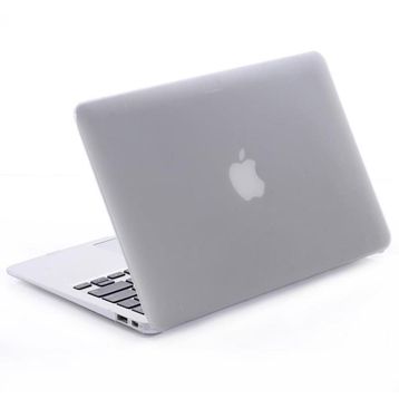 Techmaster Apple Macbook Pro 15 2016 A1707 Rubber Kapak Beyaz Kılıf