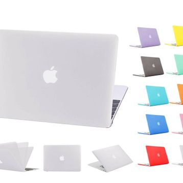 Techmaster Apple Macbook Pro 15 2016 A1707 Rubber Kapak Mor Kılıf
