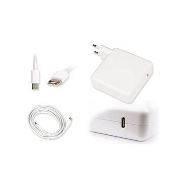 Techmaster Apple MacBook Pro 15" A1990 - Mid 2019 Type-C Usb-C Adaptör Şarj Cihazı