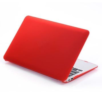 Techmaster Macbook Pro 16 2019 A2141 Rubber Kapak Kırmızı Kılıf