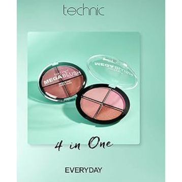 Technic Mega Bronze 4'lü Pudra ve Allık Seti