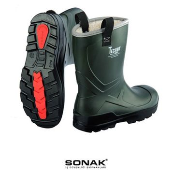Techno Alaska Yünlü S5 Poliüretan Erkek Çizme