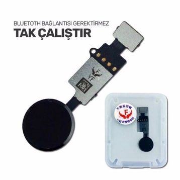 Techno Drom Beyaz iPhone 7-8 7-8 Plus Tak Çalıştır İphone 7 Home Tuşu