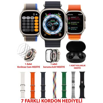 Technomen Y60 Ultra Plus 7 Kordonlu Akıllı Saat