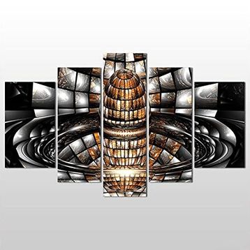Technopa 3D Görsel 208x120 cm Kanvas Tablo