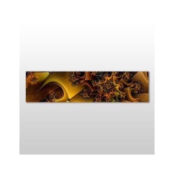 Technopa 3D Motif 90x30 cm Kanvas Tablo