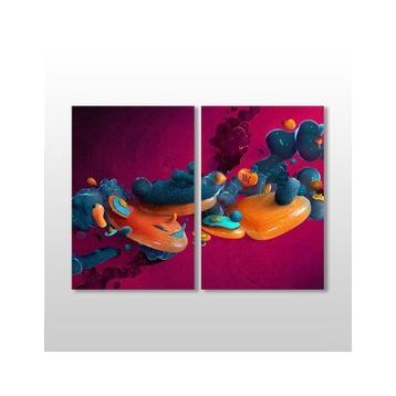 Technopa 3D Obje 50x40 cm Kanvas Tablo
