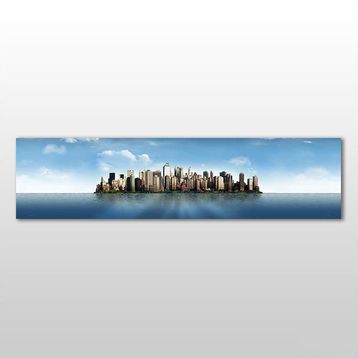 Technopa Ada 120x40 cm Kanvas Tablo