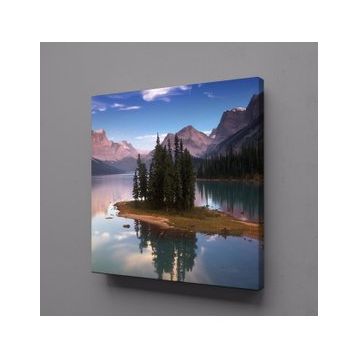 Technopa Ada ve Yansımalar 50x50 cm Kanvas Tablo