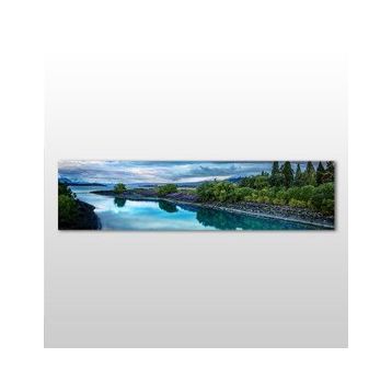 Technopa Akarsu ve Doğa 150x50 cm Kanvas Tablo