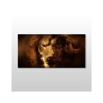 Technopa Aslan 120x60 cm Kanvas Tablo