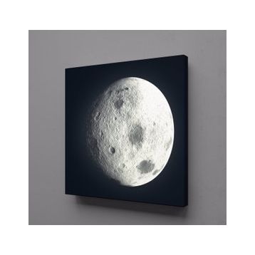 Technopa Ay Temalı 80x80 cm Kanvas Tablo