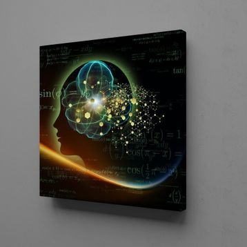 Technopa Bıldırcın Yumurtaları 120x120 cm Kanvas Tablo