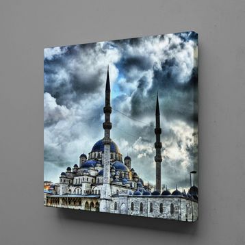 Technopa Cami 130x130 cm Kanvas Tablo