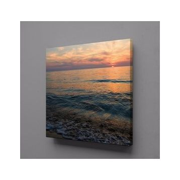 Technopa Dalgalar 100x100 cm Kanvas Tablo