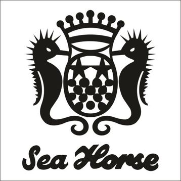 Technopa Deniz Atı 100 cm Folyo Duvar Stickerı