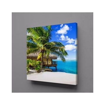 Technopa Deniz Hava 90x90 cm Kanvas Tablo