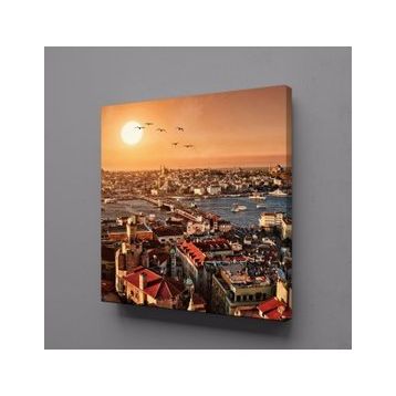 Technopa Deniz Kum Sahil 50x50 cm Kanvas Tablo