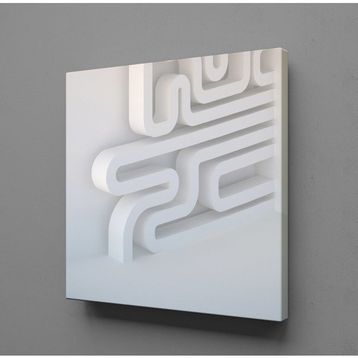 Technopa Desen 40x40 cm Kanvas Tablo