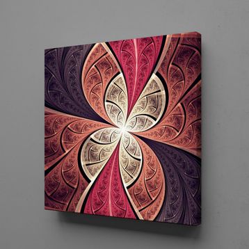 Technopa Desen 80x80 cm Kanvas Tablo