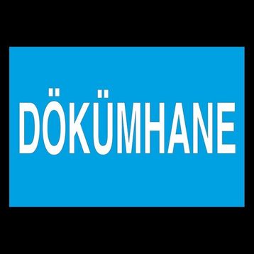 Technopa Dökümhane 60 x 90 cm Uyarı Levhası