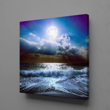 Technopa Dolunay 40x40 cm Kanvas Tablo