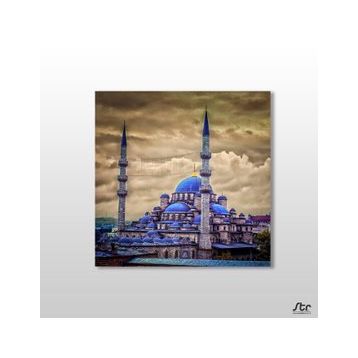Technopa Fatih Camii 40x40 cm Kanvas Tablo