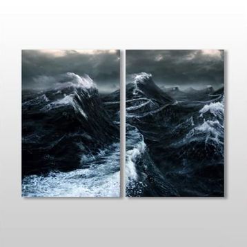 Technopa Fırtına 50x40 cm Kanvas Tablo