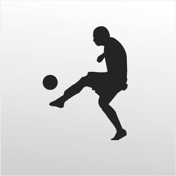 Technopa Futbol 70 cm Folyo Duvar Stickerı