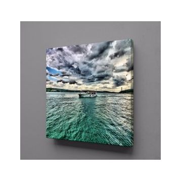 Technopa Gemi Gökyüzü 70x70 cm Kanvas Tablo