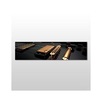 Technopa Gitar Telleri 120x40 cm Kanvas Tablo